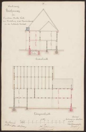 Müller, Christian, Wirt Wohnhausanbau