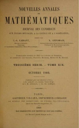 Octobre 1900.