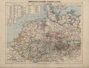 Nordwestliches Deutschland, Niederlande und Belgien