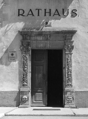 Spittal an der Drau. Rathaus (1537). Portal