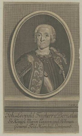 Bildnis des Joh. Leopold v. Bernklau