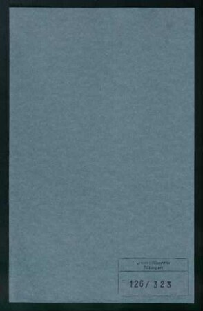 Emil Kautzsch (1841-1910). Personalakte des Lehrkörpers : Akte betreffend Emil Kautzsch, ordentlicher Professor für alttestamentliche Theologie