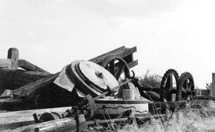 Belgern-Bockwitz. Bockmühle, Trümmer (1974 abgebrochen)