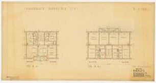 Wohnhausbebauung Mannheimer Straße, Berlin-Wilmersdorf: Typ M.2 und M.6: Grundriss Wohnung 1:100