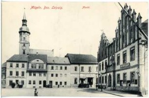 Mügeln. Markt