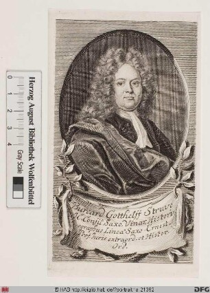 Bildnis Burkhard Gotthelf Struve