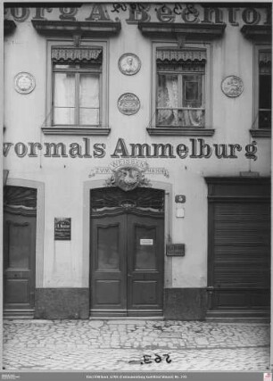 Eingangstür Krautmarkt 5 (Zum Weißen Hahn)