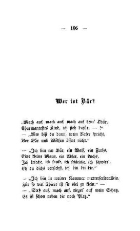 Wer ist Bär?