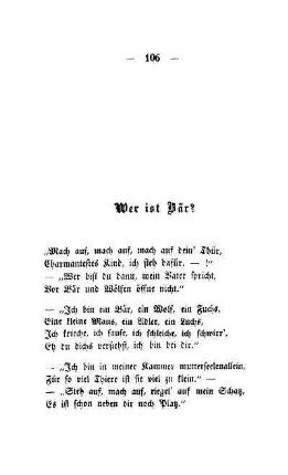 Wer ist Bär?