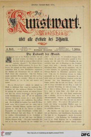 Heft 8 (2. Januarheft 1894)