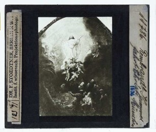 Rembrandt, Himmelfahrt Christi (München AP 398)