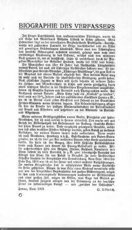 Biographie des Verfassers