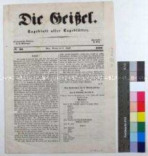 Tageszeitung Die Geißel, Nr. 26