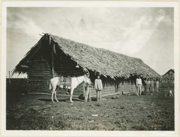 Haus des Bakairi-Häuptlings Pires in Simão Lopez