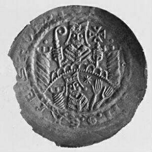 Erzbischof Heinrich I. (von Wartburg) 1142-1153 - Pfennig