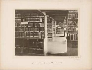 Ministerium des Innern, Berlin Erweiterungsbau: Bibliothek