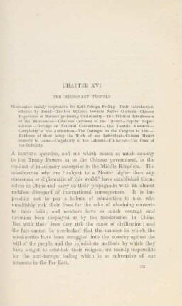 Chapter XVI. The missionary trouble
