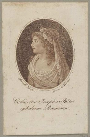 Bildnis der Catharina Josepha Ritter