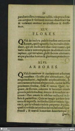XLVI. Arbores