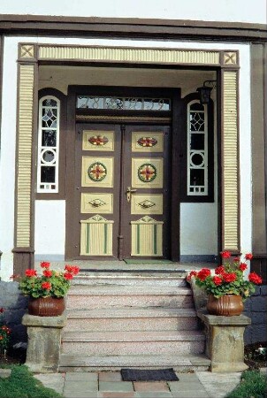 Detail voriges Bild: sehr schöne Haustür