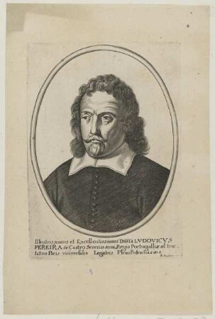 Bildnis des Lvdovicvs Pereira de Castro