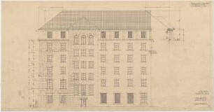 Döllgast, Hans; Nürnberg (Bayern); Gästehaus - Ansicht; Details