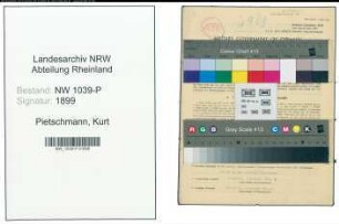 Entnazifizierung Kurt Pietschmann , geb. 15.10.1920 (Polizist)