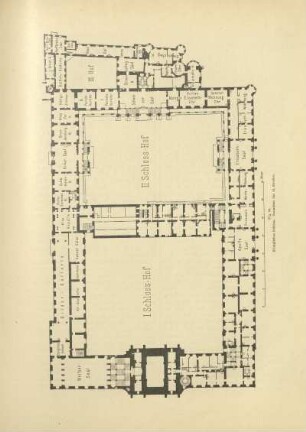 Fig. 38. Königliches Schloss. Grundriss des II. Stockes