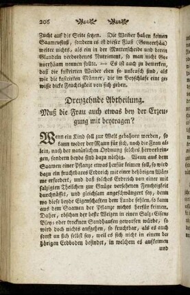 Dreyzehende Abtheilung.