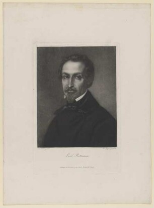 Bildnis des Carl Rottmann