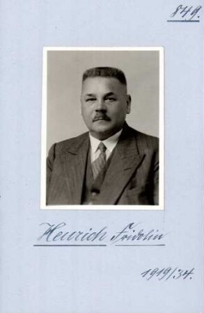 Heurich, Fridolin, Zentrum