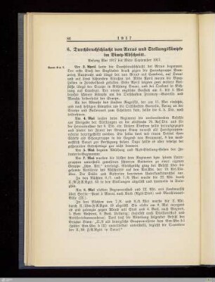 6. Durchbruchschlacht von Arras und Stellungskämpfe im Vimy-Abschnitt