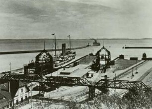 Saßnitz/Rügen, Fährhafen