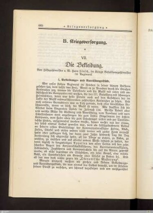 1. Bekleidungs- und Ausrüstungsstücke
