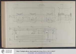 Steam Tender, by Archibald Sturrock, esqr. Great Northern Railway