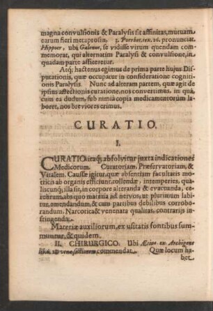 Curatio.