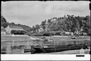 Rathen, Blick vom Elbufer