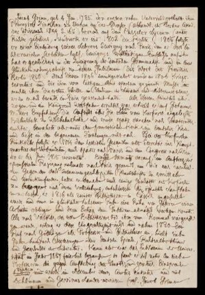 Autobiographie für die 10. Aufl. des Brockhaus'schen Konverstionslexikons.