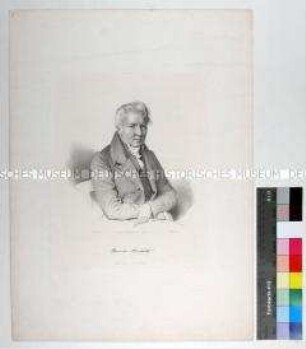 Porträt des Naturforschers und Diplomaten Alexander von Humboldt