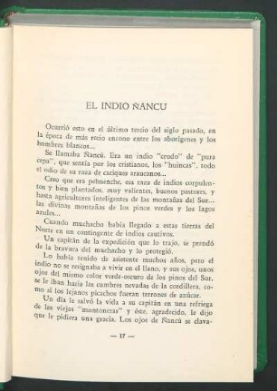 El indio Ñancu