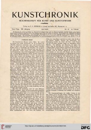 Heft 16 (20. Februar 1902)
