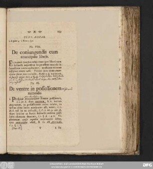 Tit. VIII. De coniugendis cum emancipato liberis.