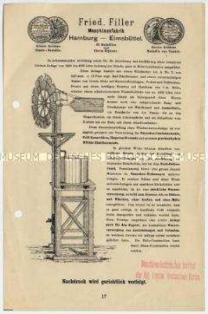 Windmotoren-Anlage