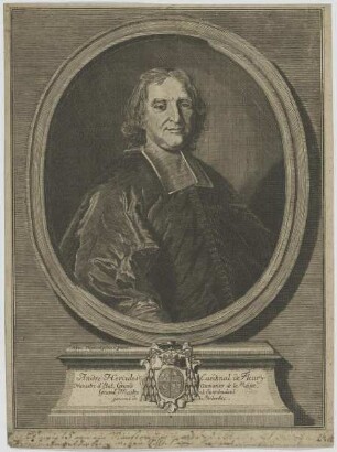 Bildnis des André Hercules de Fleury