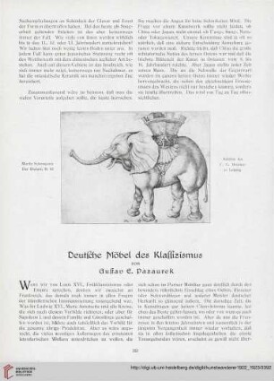4/5: Deutsche Möbel des Klassizismus