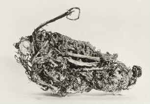 Gediegen Silber mit Kalkspat, Himmelsfürst Fundgrube