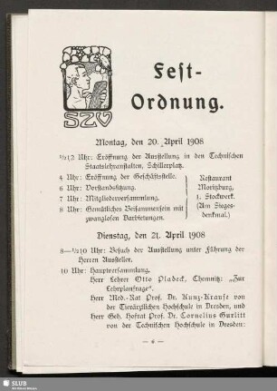 Festordnung