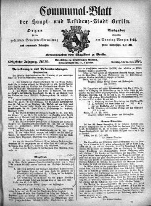 1876,30: No. 30, 23. Juli 1876