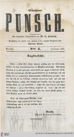Nro. 4 (19. Januar 1851)