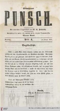 Nro. 4 (19. Januar 1851)
